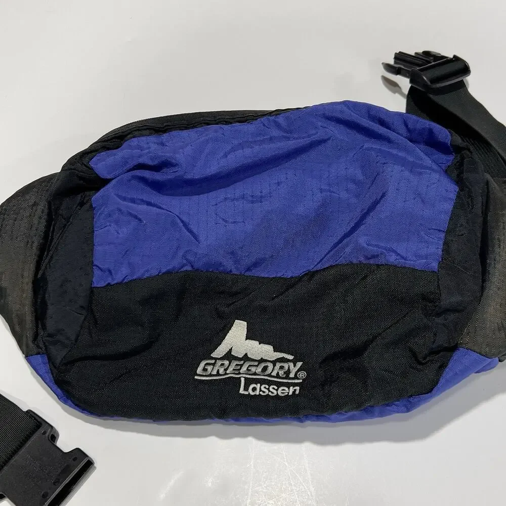 Gregory Lassen Backpack Attachment / Large Fanny Pack 16x10 Blue Belt Bag
